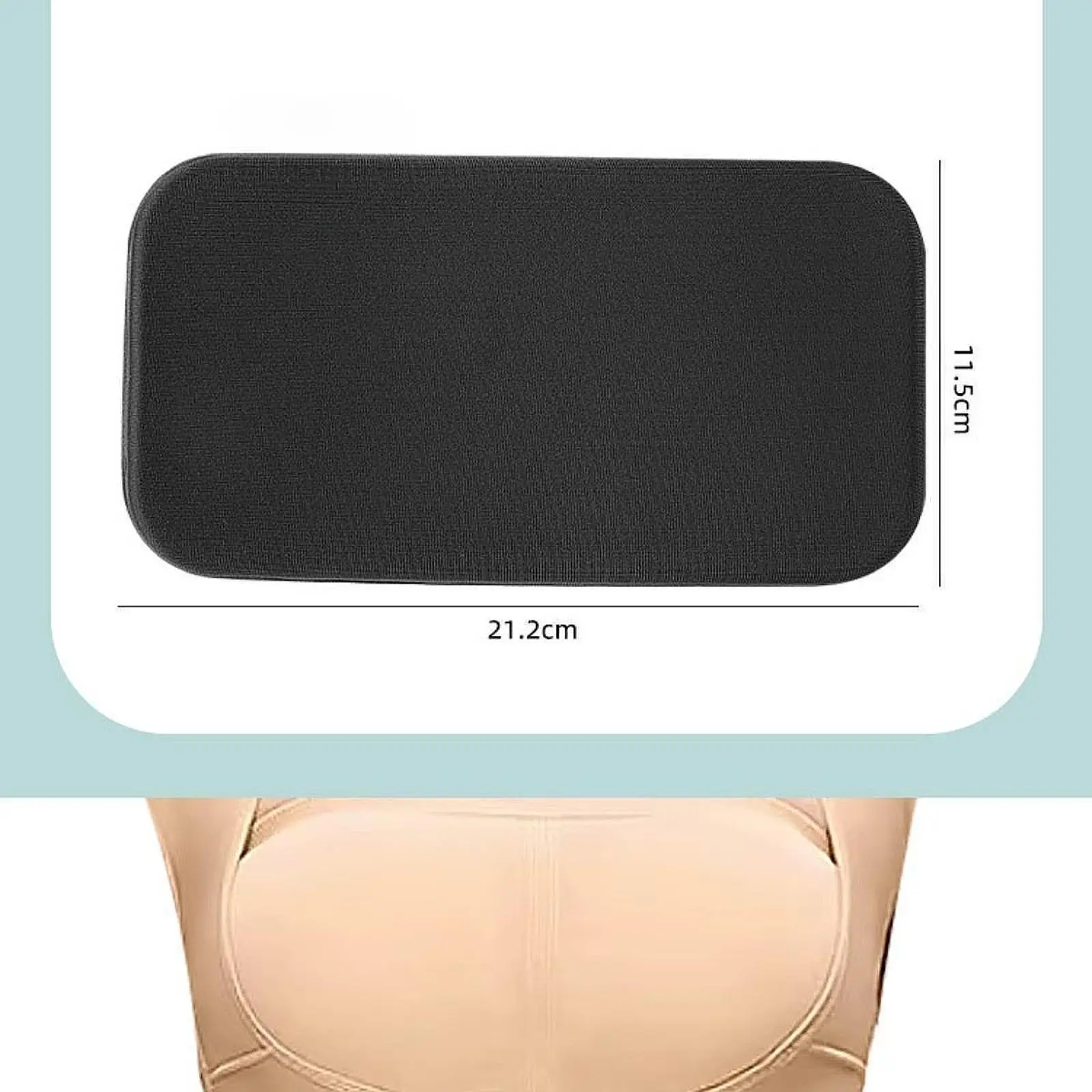 

Компрессионная пластина для живота из губчатого материала: комфортная боковая подушка-защита для талии, простая в использовании подкладка для восстановления после корректирующего белья