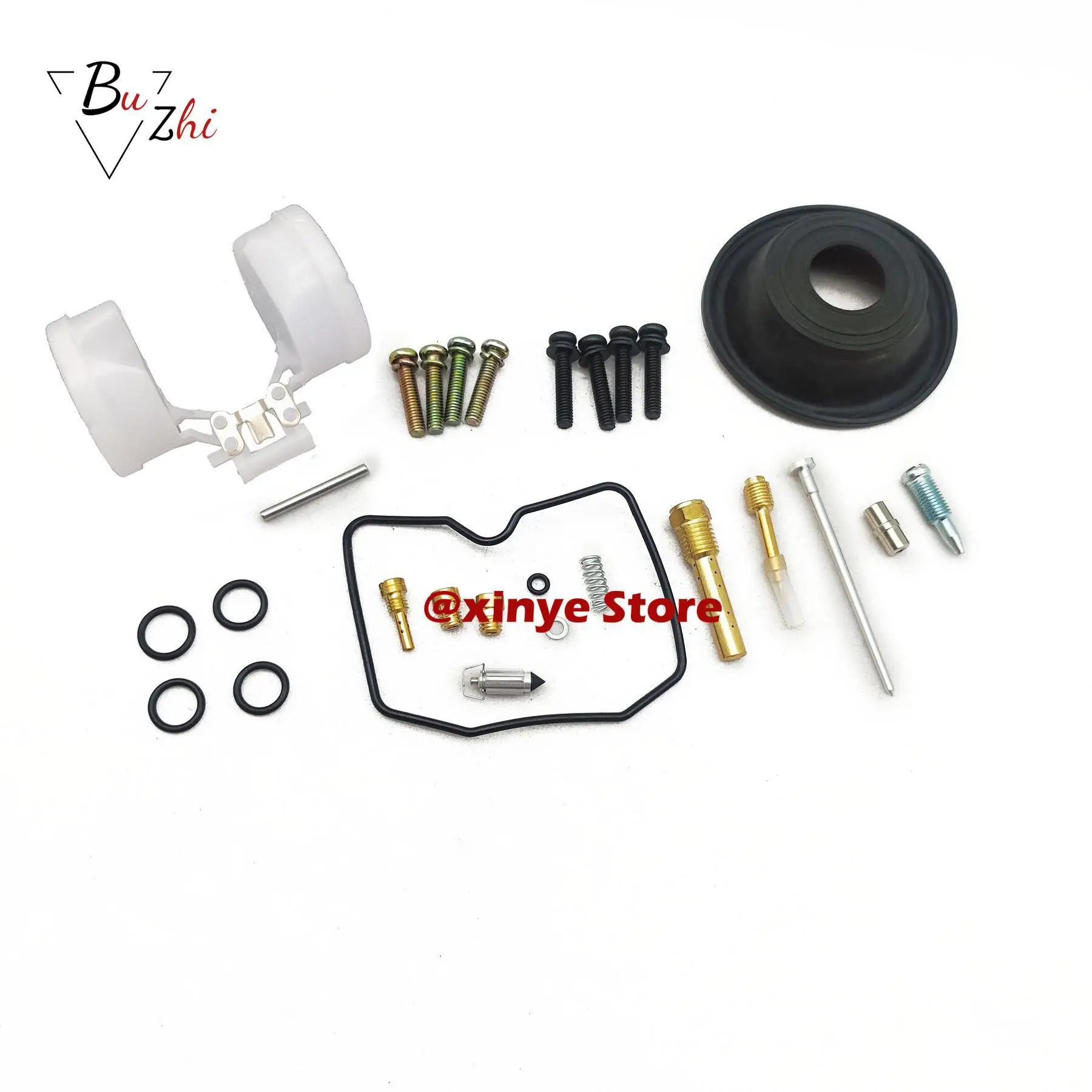 Carburetor repair kit needle valve gasket air screw Configure vacuum diaphragm and float for 1997 year Yamaha FZ400 4YR FZ 400