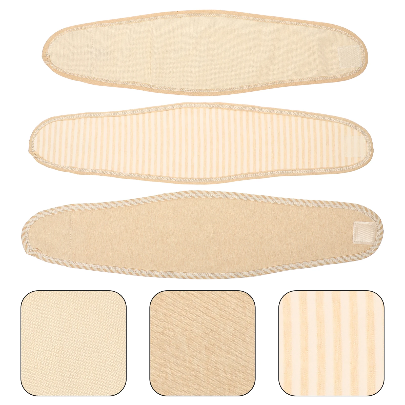 

3pcs Baby Belly Button Cover Infant Band Cotton Newborn Umbilical Cord Protector Breathable Soft Belly Band for