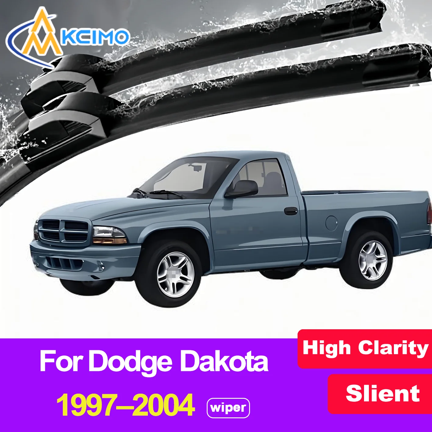 

2PCS HD Car Windscreen Wipers for Dodge Dakota 1997-2004 Front Windshield Auto Wipers Blade Accessories 2004 2003 2002 2001 2000
