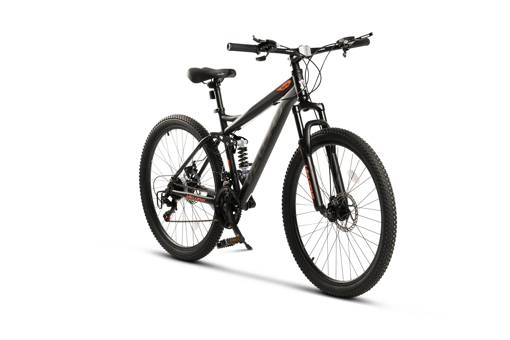 Bicicleta de Montaña de Suspensión Completa de 26 Pulgadas, Sistema de Cambios Shimano Tourney de 21 Velocidades, Frenos de Disco Mecánicos Dobles, Llantas de Aleación de Doble Pared, Cuadro MTB Profesional con Horquilla de Suspensión Delantera, para Adultos y Adolescentes, 85% Pre-Ensamblada