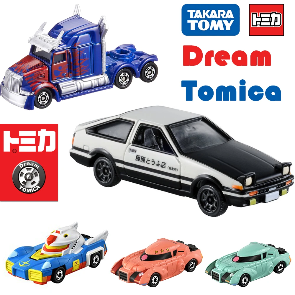 Takara Tomy Dream Tomica Initial D Transformers Collection Diecast Sports Car Model Car Toy Gift for Boys and Girls Children