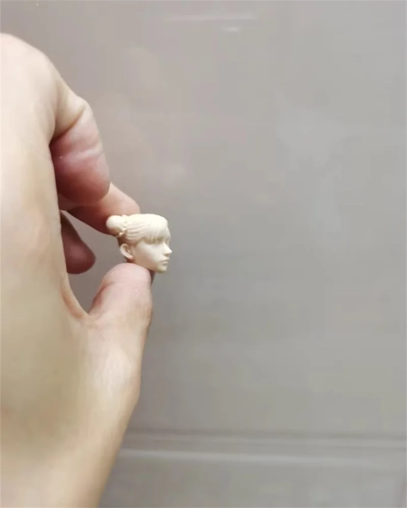 1/12 Soldato Femminile Accessori Chunli Testa Intagliare Scultura Modello Giocattolo Misura 6 ''Action Figure Corpo della Bambola In Magazzino