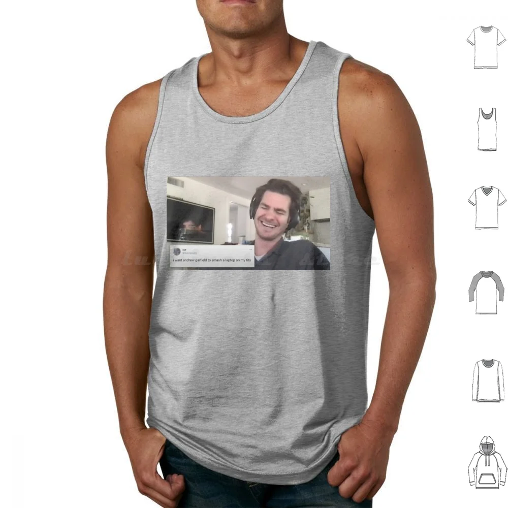 

I Want Andrew To Smash A Laptop On My 'Schest' Майки с принтом Хлопок Эндрю Эндрю Забавный Эндрю Chiropractor Питер Паркер
