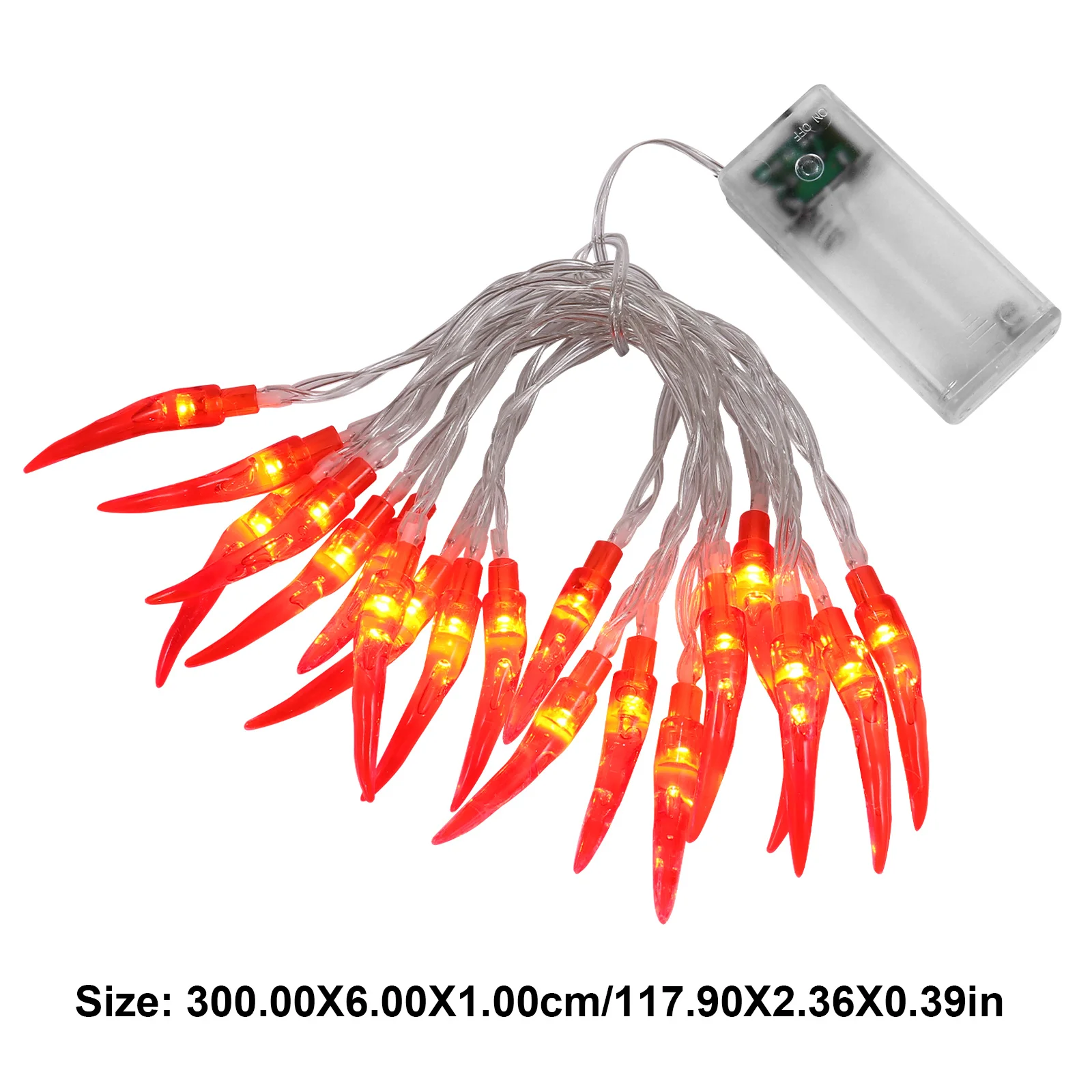 1pc 20Leds Chili Lampe String Festliche Dekoration Party Weihnachten Lichter Indoor Outdoor Lichterketten Für Home Festival Decor