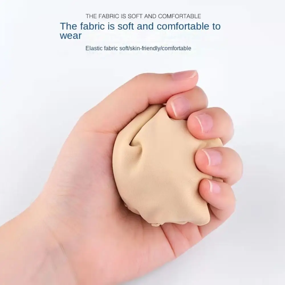 1 ペアスパンデックス女性日焼け防止手袋アイスシルクセミフィンガー薄型アイスシルク手袋日焼け防止無地