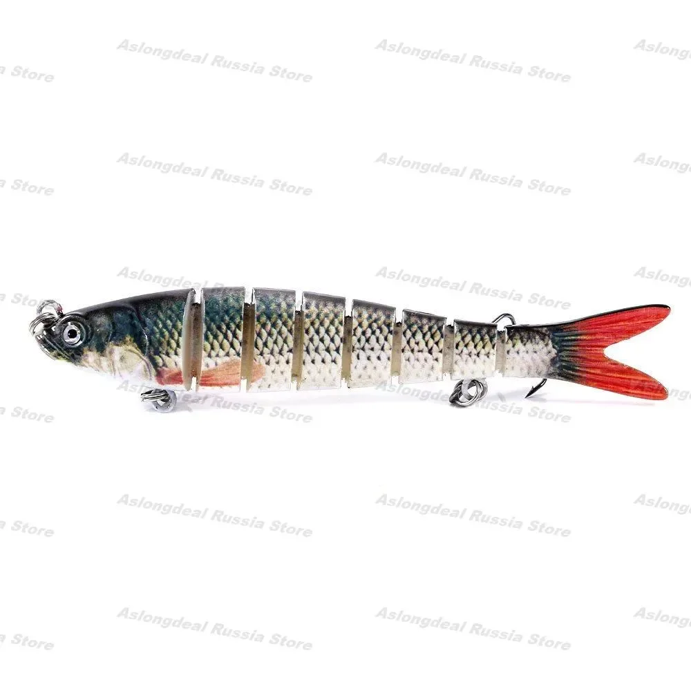 

Multi-section fish bionic loach 8 sections submerged small yellow croaker set 11.4g freshwater sea fishing micro-object bait