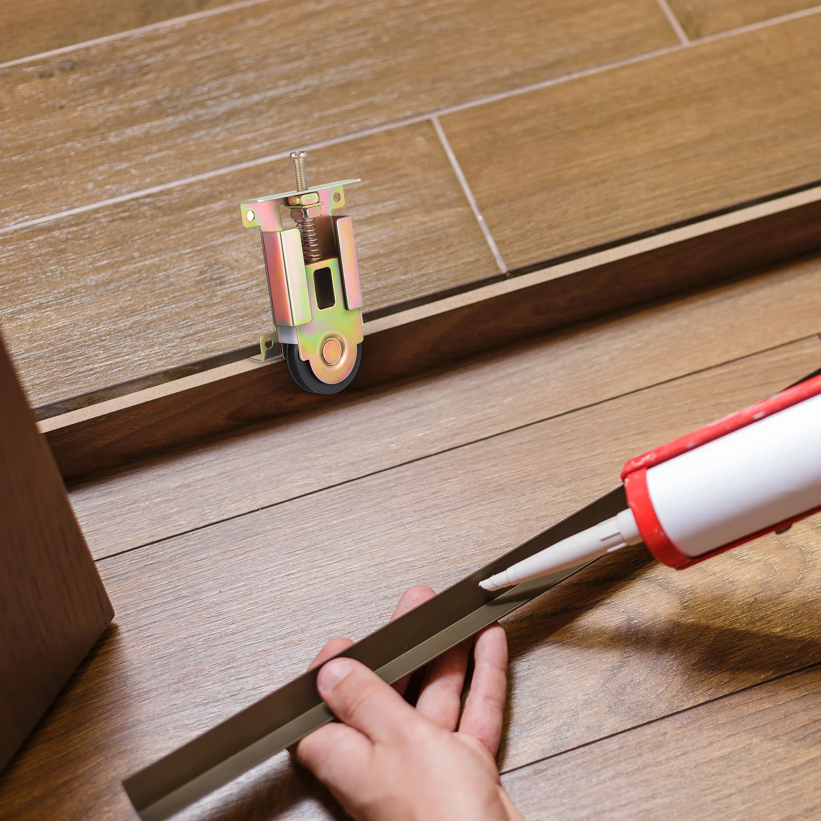 

2pcs Sliding Door Roller Replacement For Closet Wardrobe Mirror Doors Durable Steel Housing Concave Ball Bearing Wheels