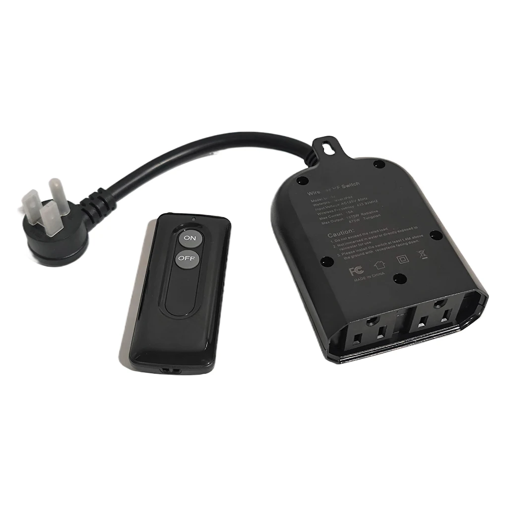 

Wireless Remote Control Smart Socket Easy Access Anywhere Energy-saving Save Money On Electricity