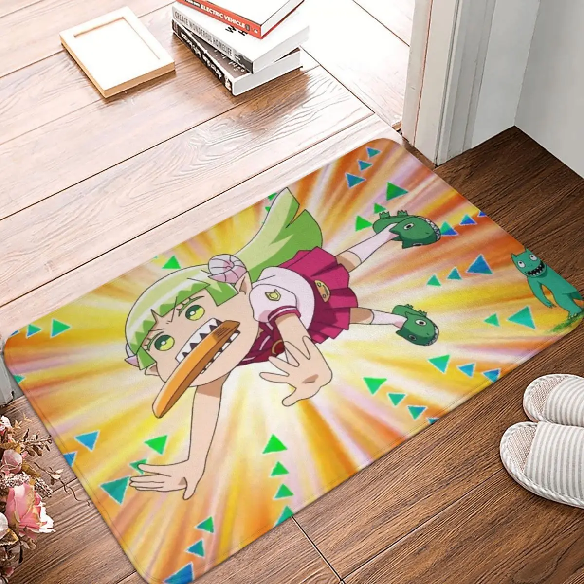 Mairimashita Iruma Kun Bedroom Mat Doormat Flannel Carpet Entrance Door Rug Home Decor