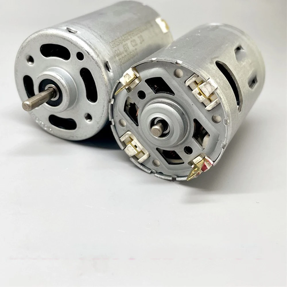 Mini 545 Motor DC 12V 18V 24V 37042RPM High Speed Dual Ball Bearing Motor with Built-in Heat Dissipation Blades Vacuum Cleaner