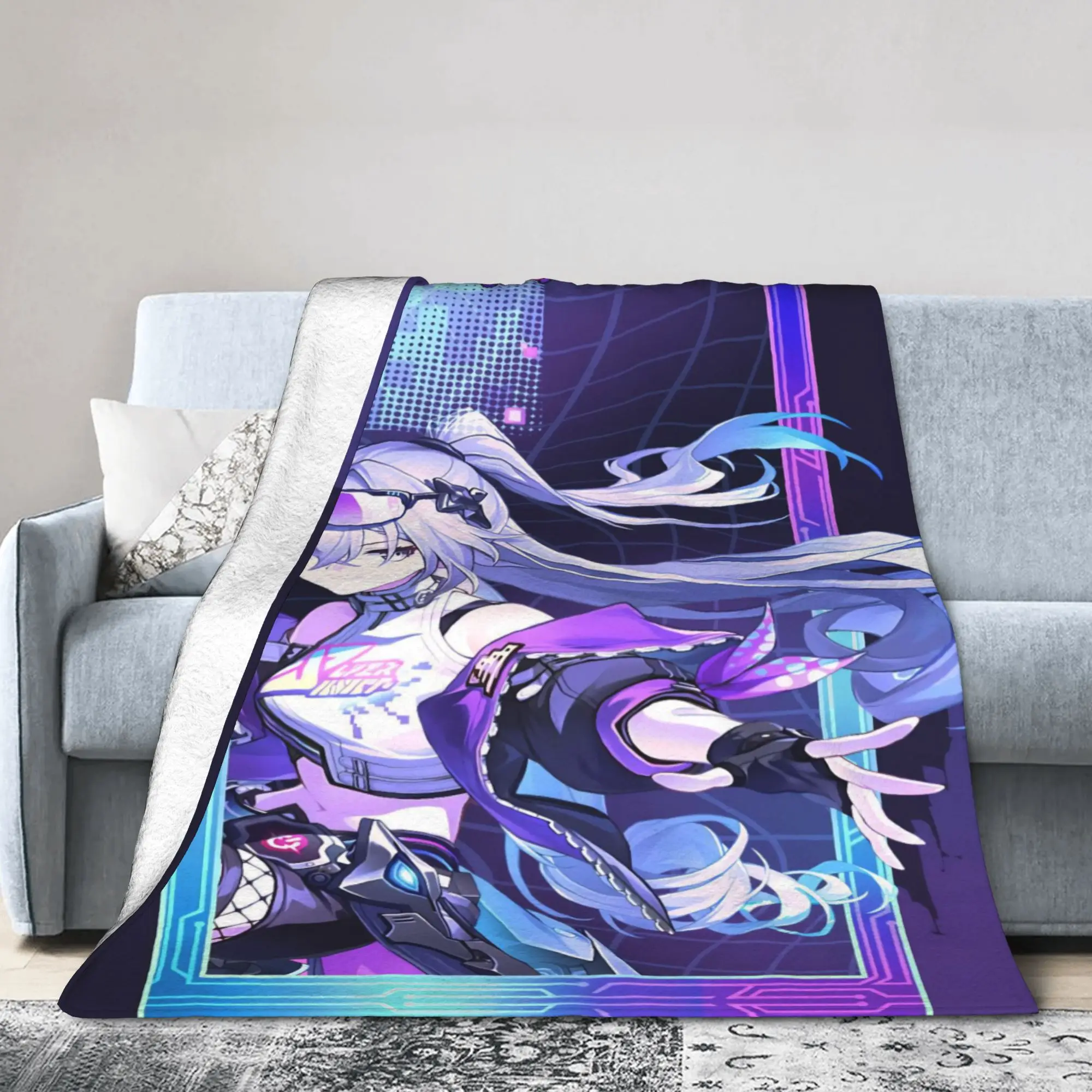 Honkai Star Rail Blankets Velvet  Relax Super Soft Throw Blanket for Bedding Bedspreads