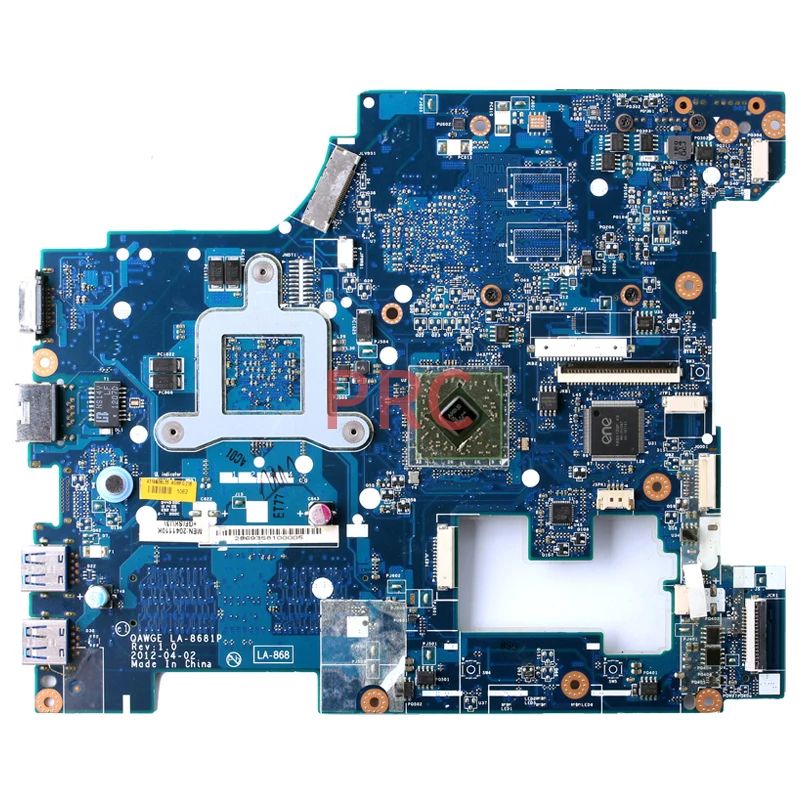 LA-8681P For LENOVO G485 Laptop Motherboard EM1200  EM1800 11S11000000ZZ Notebook Mainboard