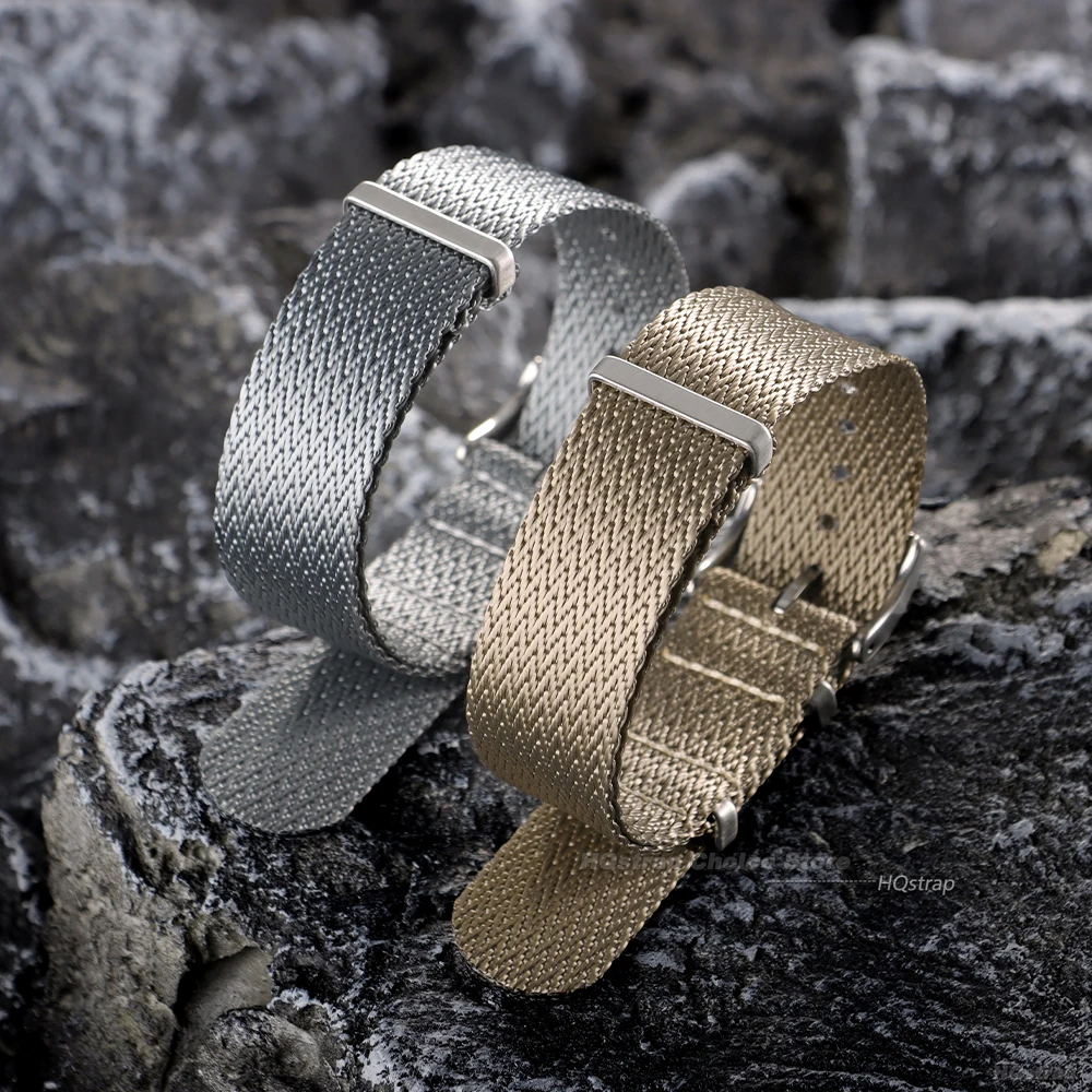Ребристый нейлоновый ремешок для часов Seiko, тканевые ремешки для часов Omega, сменные браслеты для военных часов 18 мм, 20 мм, 22 мм, аксессуары для часов