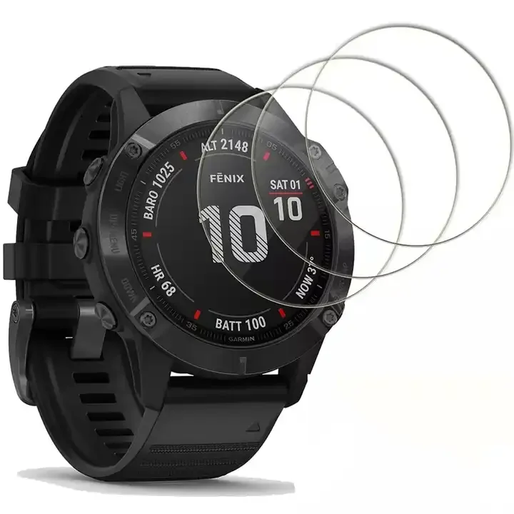 Vidrio Templado Premium 9H para Garmin Fenix 6 6S 6X smartwatch, Protector de pantalla, película HD para Fenix 7S 7 7x Sapphire 6X solar