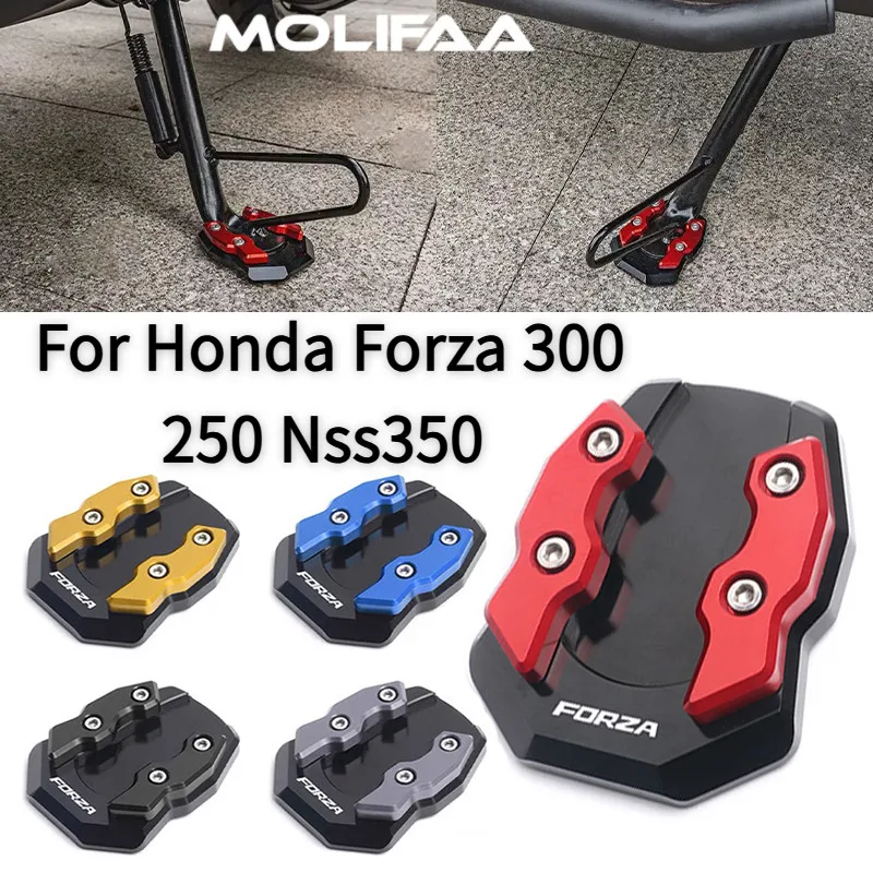 دراجة نارية CNC الجانب تمديد وسادة للقدم لهوندا فورزا 300 250 Nss350 دعم عدم الانزلاق مسنده المكبر لوحة الملحقات