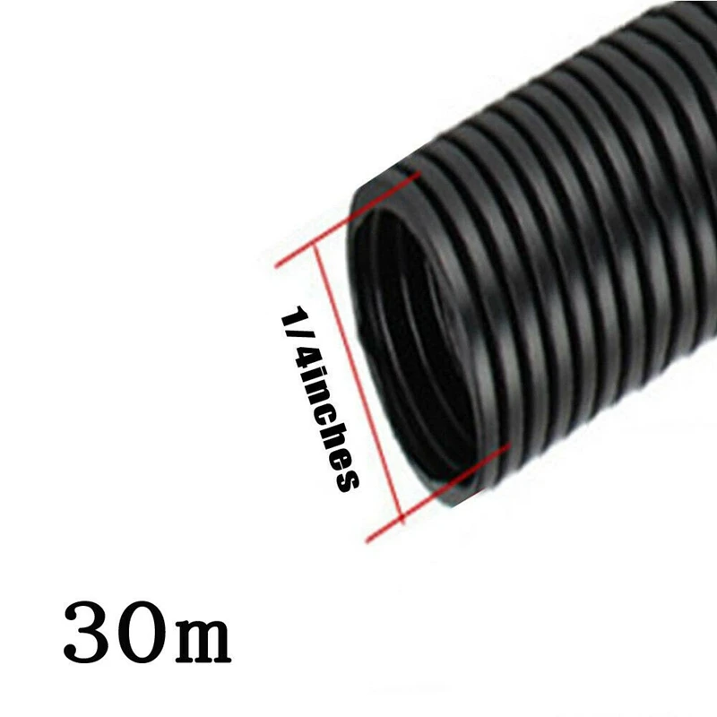 Promotion! 1X30M Split Loom Wire Protective Tube Conduit Hose Cover Electrical Cable