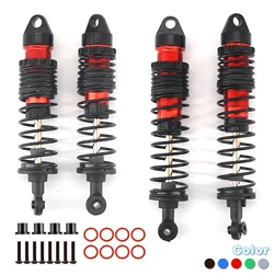 RC for 1/10 Slash/Stampede/Ruster/Bandit VXL 4X4 2WD, front and rear combination all metal large caliber shock absorbers 4PCS