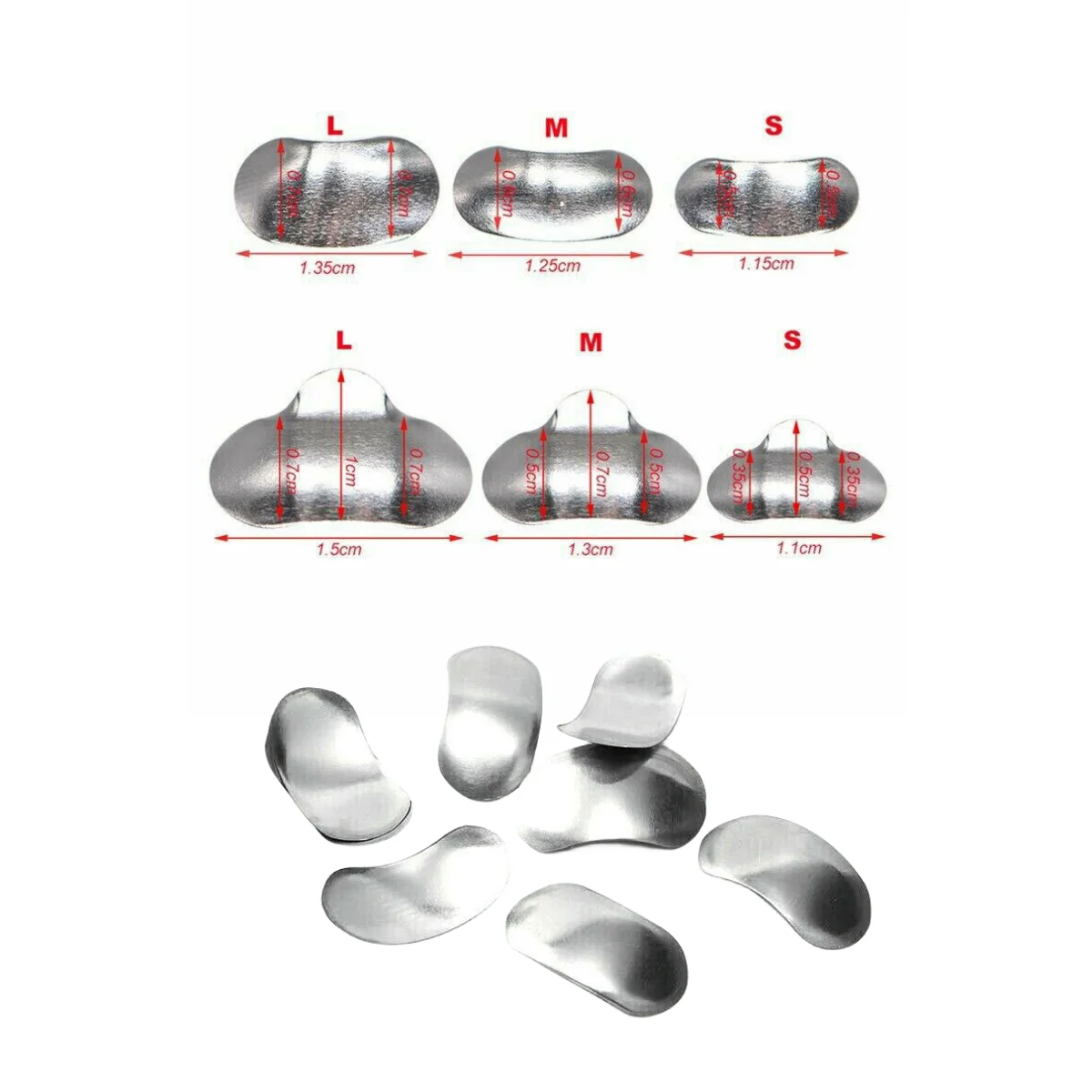 

Dental Refill Matrices Contoured Matrix Bands L/M/S Ledge