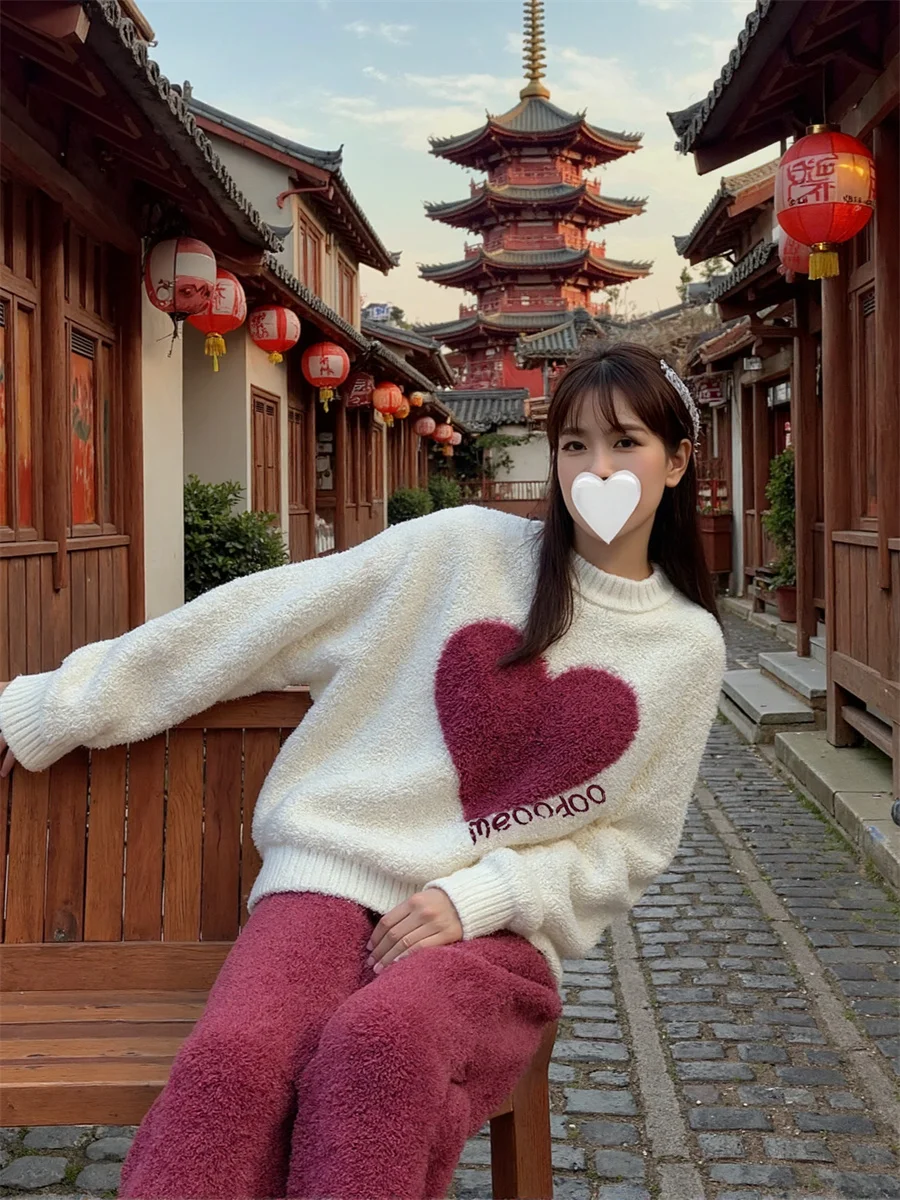 

Classic Stripe Pajama Sets Women Cotton Fabric Long Sleeve Spring Autumn Nightwear Indoor Outfit Suit Casual New Style Lady