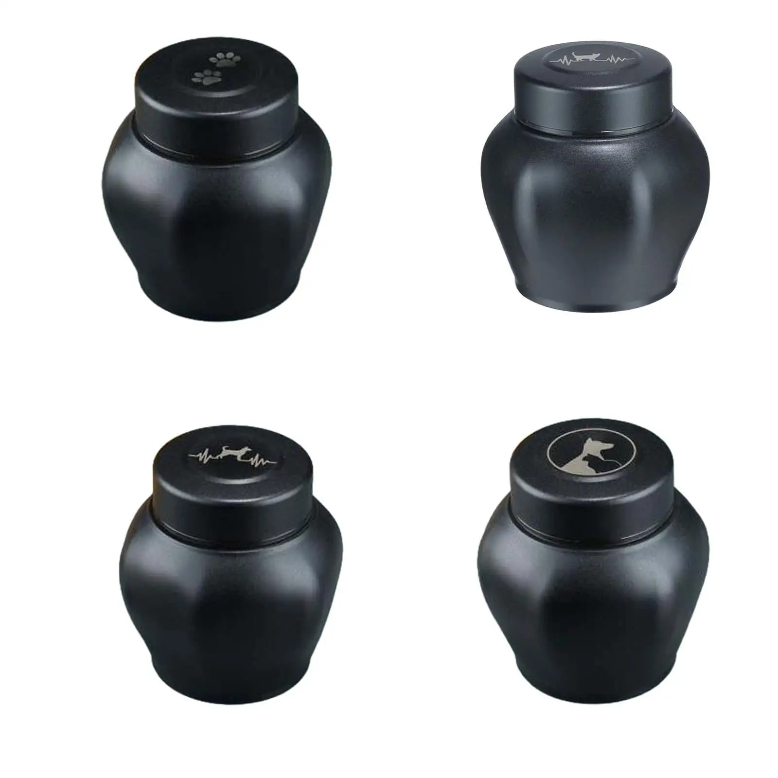 جرة حرق من الفولاذ المقاوم للصدأ ، حاوية تخزين ، حامل رماد ، جرة تذكار للقط ، جرو ، أرنب ، أرنب ، كلاب ، قطط ، هريرة