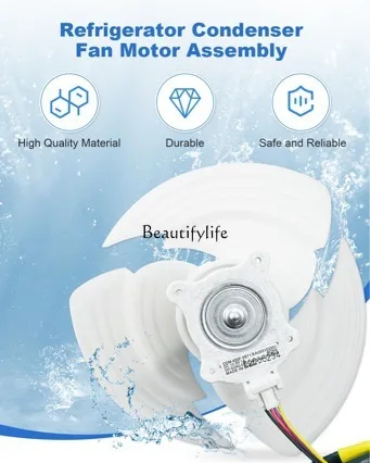 EAU63103302 Refrigerator condensing fan motor Refrigerator fan, short line DC12V