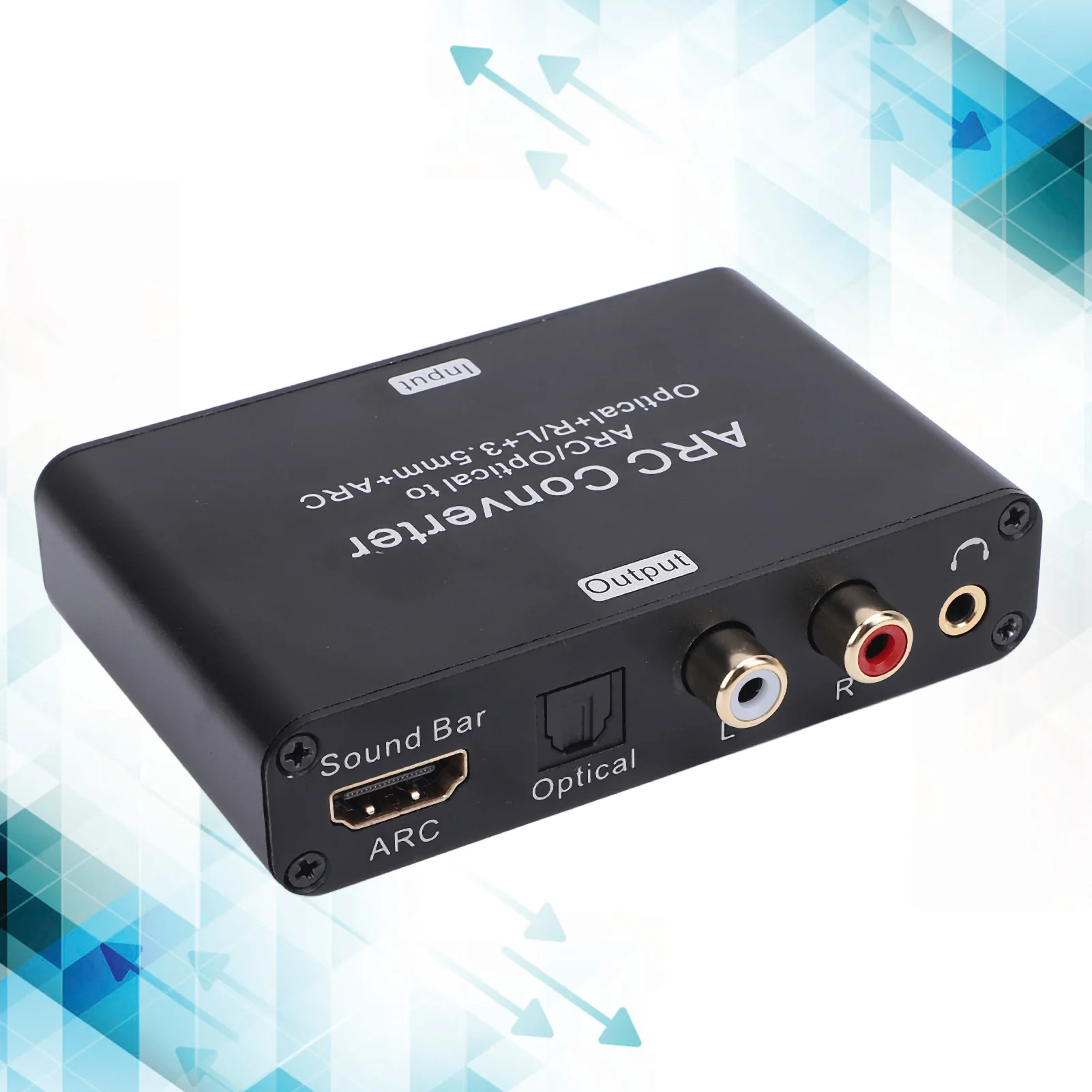 

HD Multimedia Interface ARC Converter 192KHz Digital to Analog Converter 3.5mm Jack for TV 192KHz ARC Converter ARC Adapter