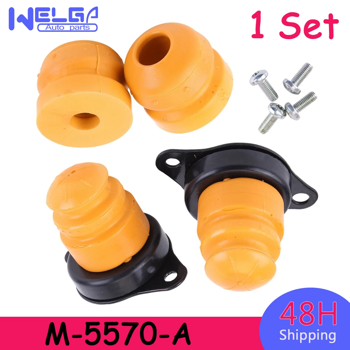 Car Accessories NEW M-5570-A For Ford Racing Mustang Jounce Bumper Kit Rear Bump 2006 2007 2008 2009 2010 2011 2012 2013 2014
