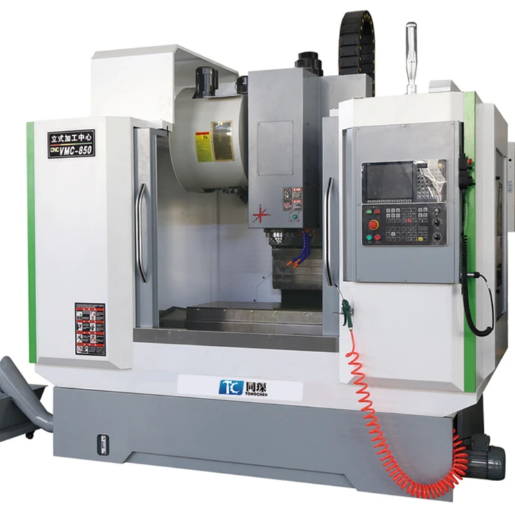 Vertical Machining Center CNC Machine Tools GSK Control System Automatic 3 Spindles Used For Sheet Metal Processing Hot SellingA