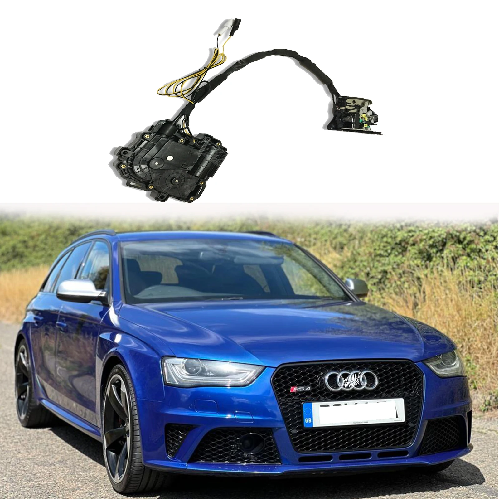 

for Audi RS3 RS4 RS5 RS5C 2010-2018 Car Soft Close Door Latch Pass Lock Actuator Auto Electric Absorption Suction Silence Closer