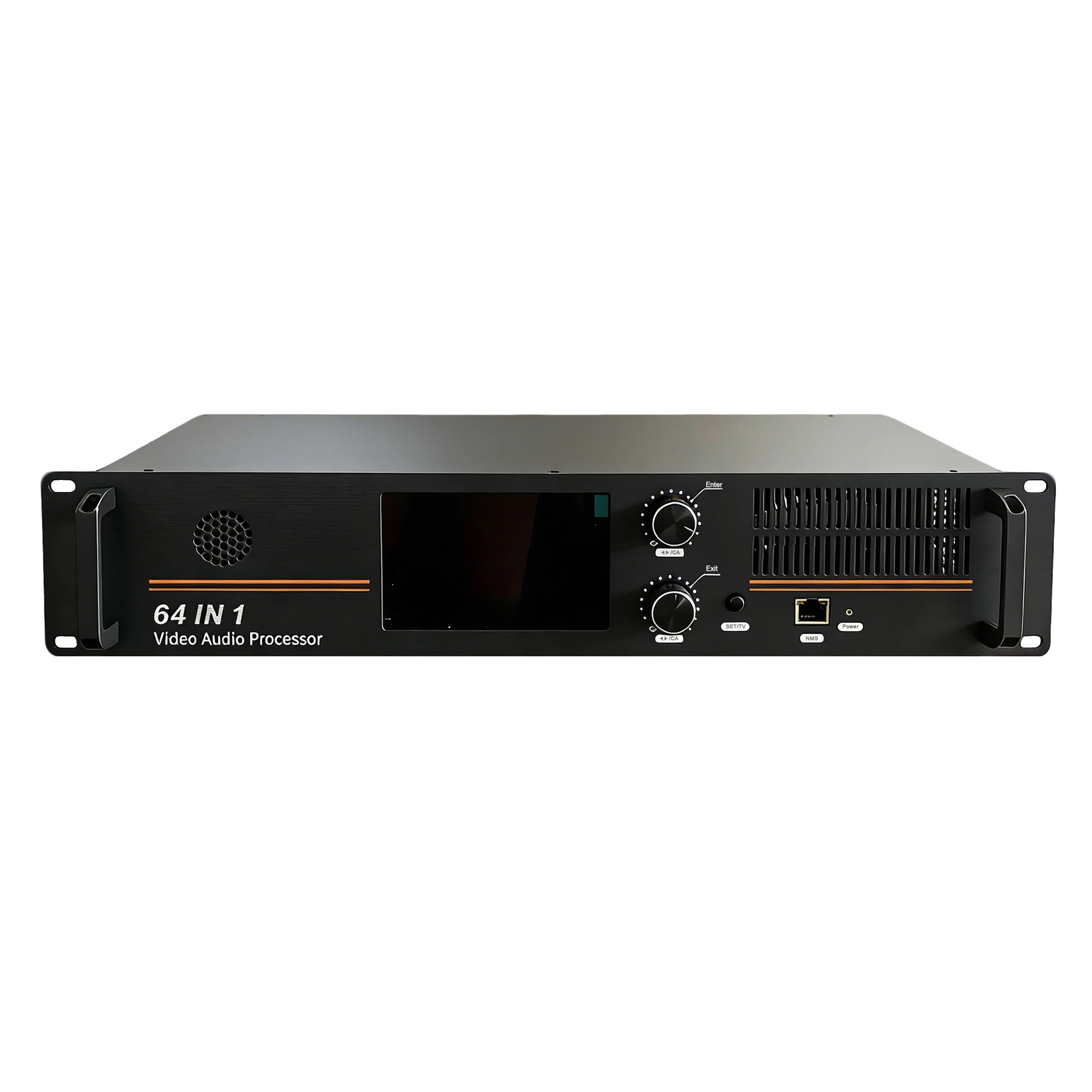 32/64-kanaals IP naar analoge modulator NTSC PAL BG PAL DK SECAM Hotel TV Front-End systeem Multicast IP naar RF analoog