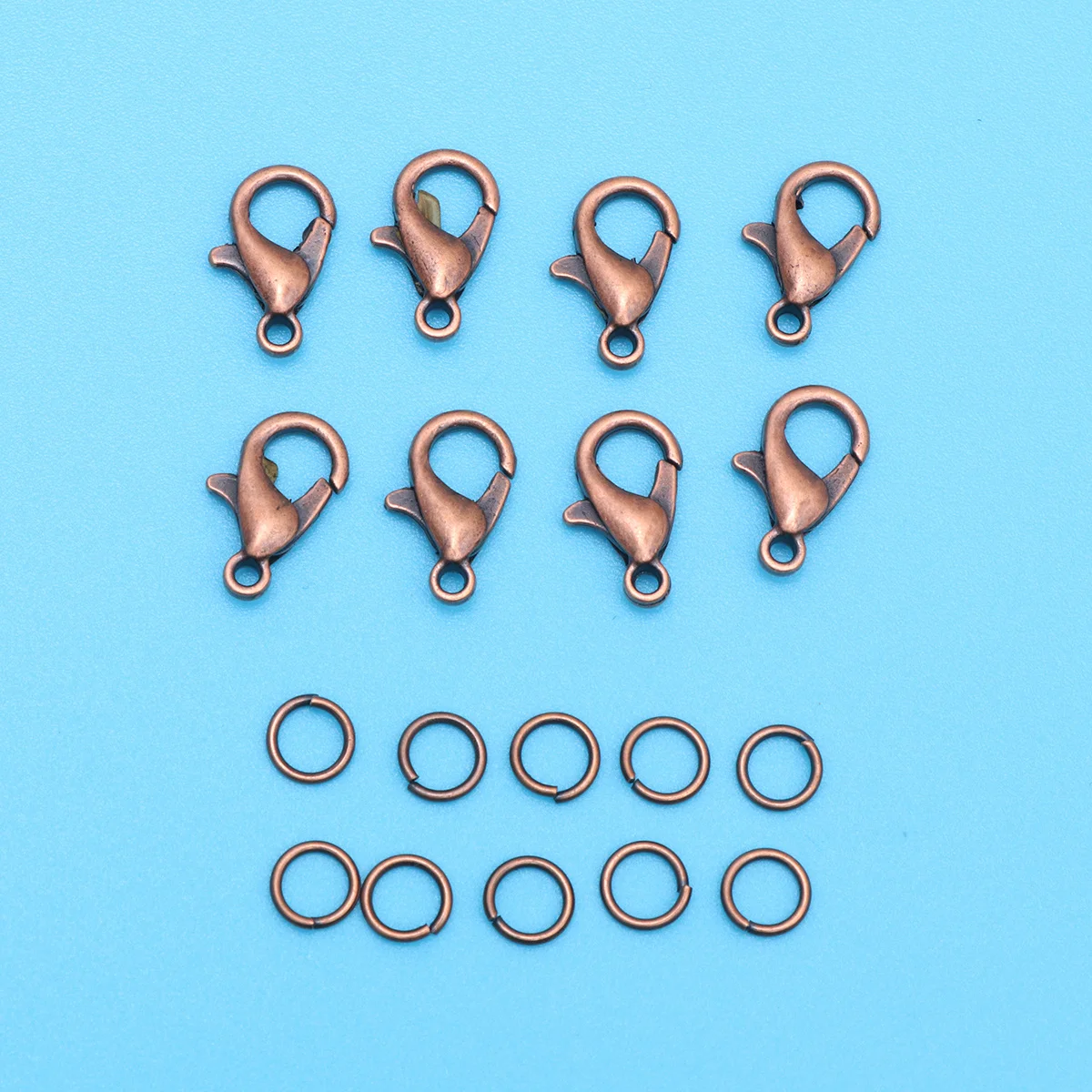 

1Sets DIY Jewelry Chain Set 2x3mm Iron Chain 12m Includes Lobster Clasps Opening Rings for Necklace Craft DIY Accessories