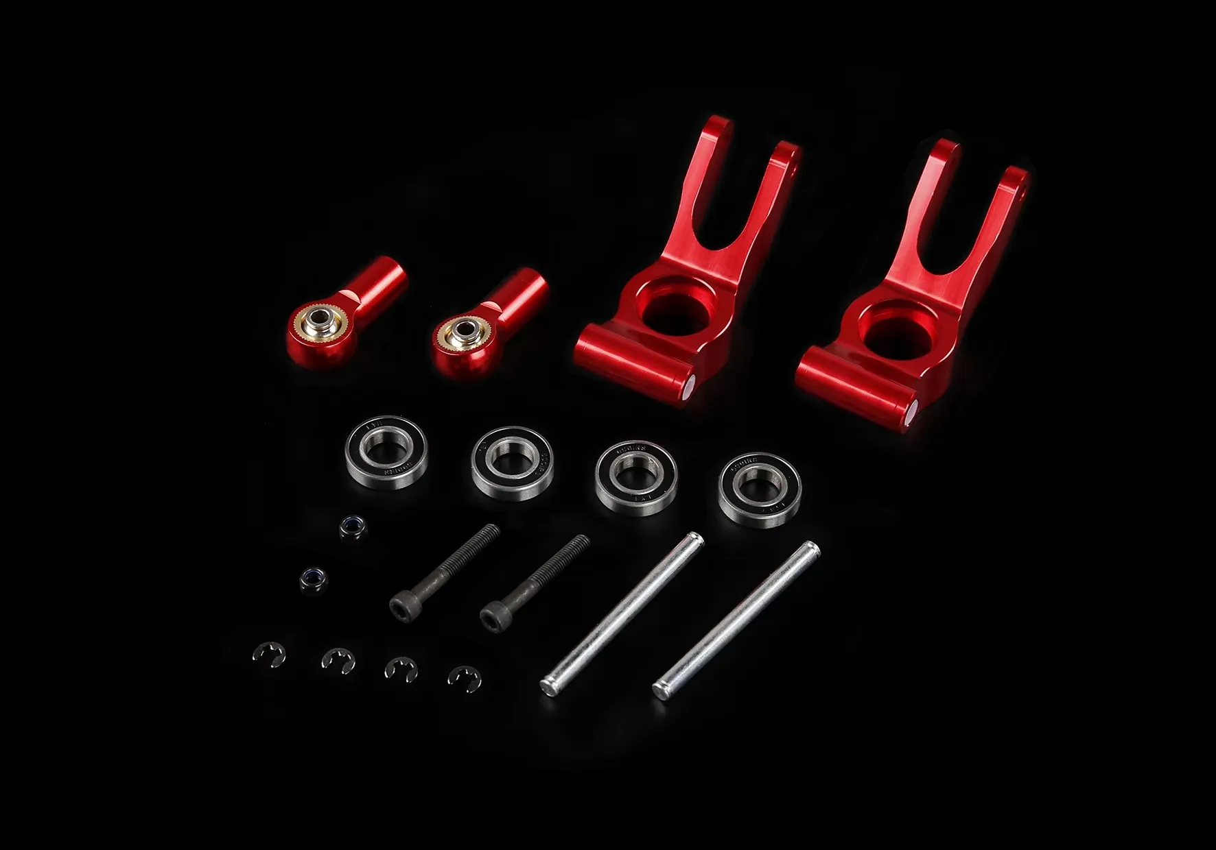 Precyzyjne obróbka CNC, całkowicie metalowy, zintegrowany zestaw tylnego koła z podstawą C do ROVAN ROFUN KM HPI BAJA 5B 5T 5SC