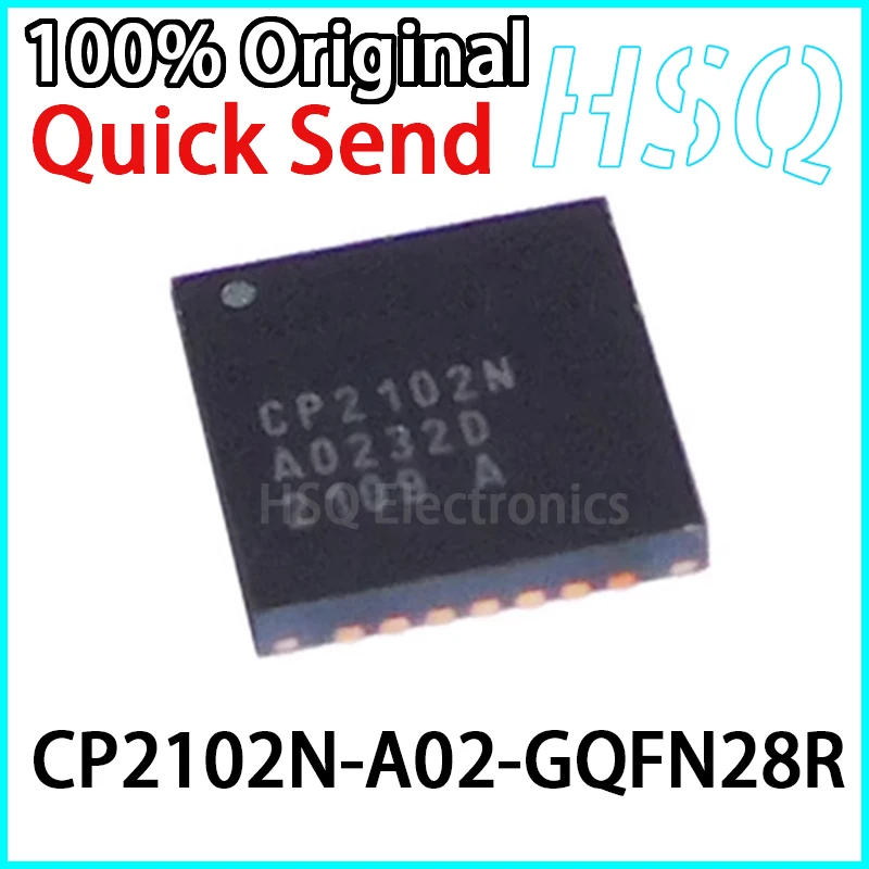 1PCS Original CP2102N-A02-GQFN28R GQFN20R GQFN24R QFN28 USB To UART Bridge Interface Controller Chip