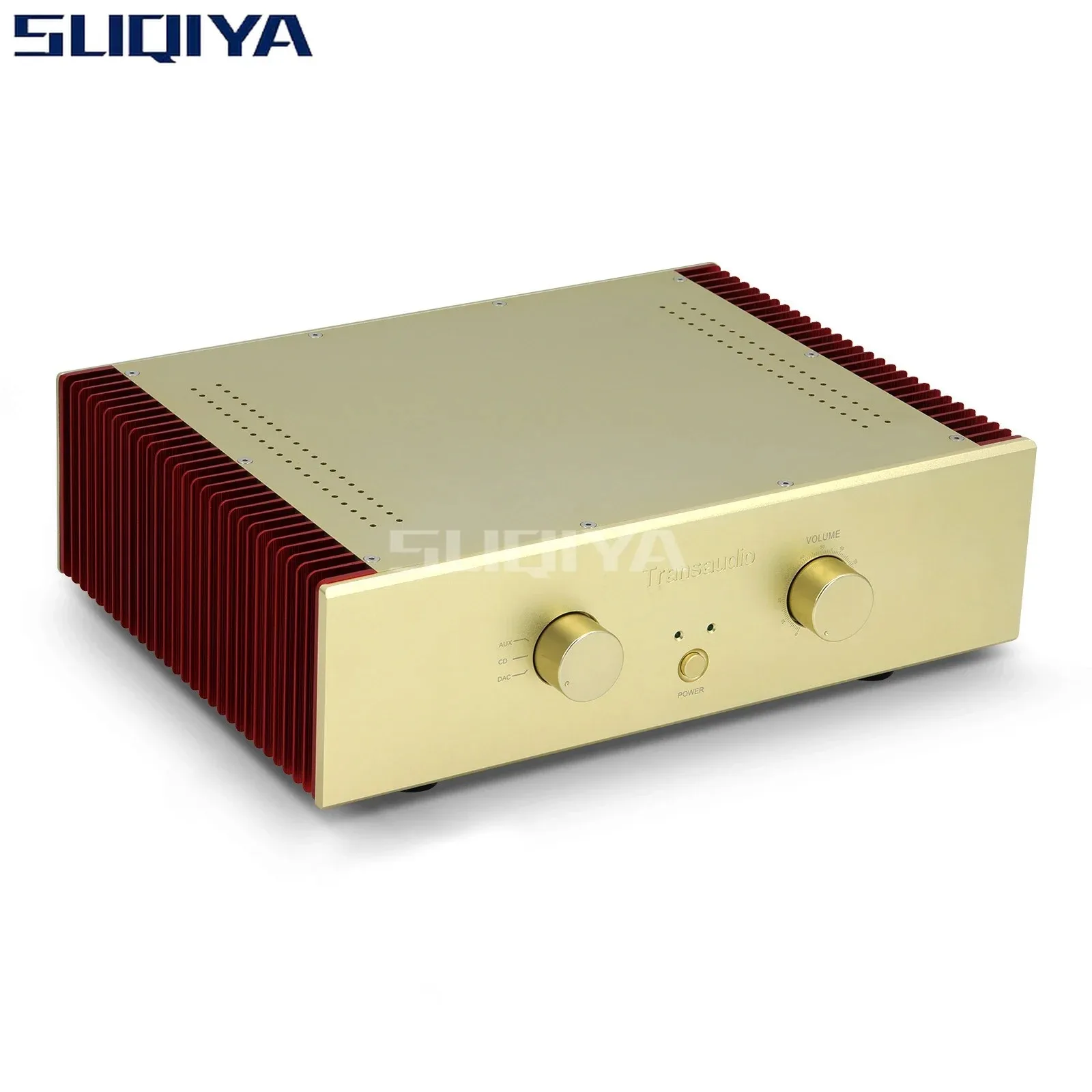 SUQIYA-240w*2 1:1 Copy DarTZeel 108 Line Power Amplifier MBL PreAmplifier OPA604 High Power Combined HIFI Audio Amplifier