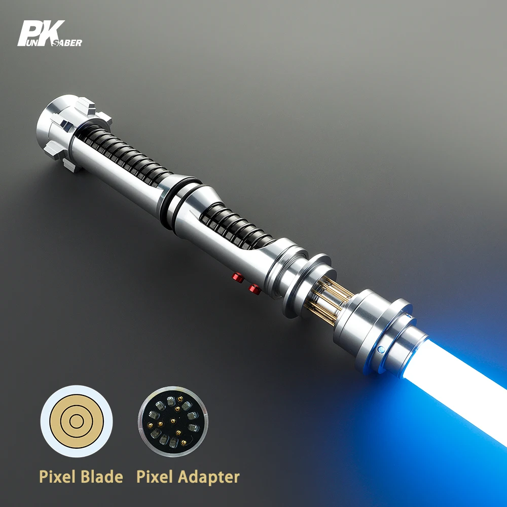 PunkSaber Lightsaber Neopixel Jedi Laser Sword Heavy Dueling Sensitive Smooth Infinite Changing Hitting Sound Light Saber Toys