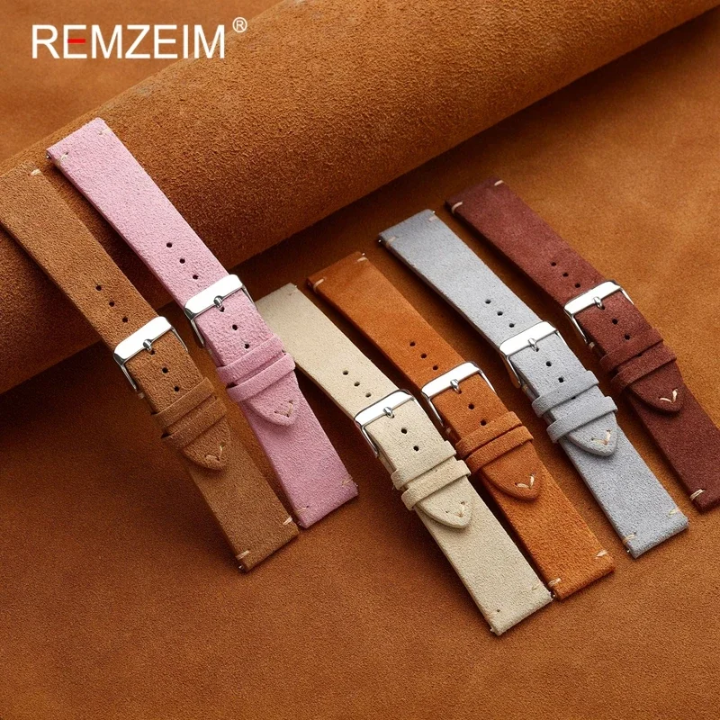 New Fashion Wristwatch Strap 18mm 20mm 22mm Universal Wrist Bracelets Suitable for Women Men Casual Replacement Watch Band