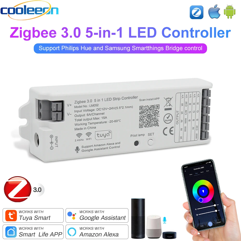 Contrôleur LED CCT 2.4G RF La Solution Intelligente pour une Éclairage Personnalisé et Contrôlé à Distance