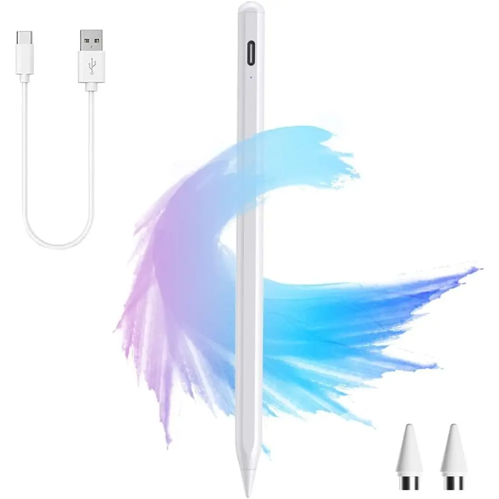 

Rechargeable Universal Stylus Pen Battery Indicator Colorful Screen Pencil Mobile Phone Sensitive for Android/iOS