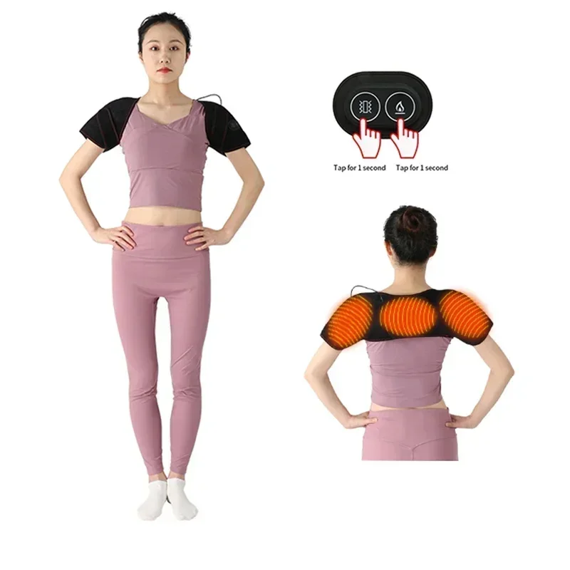 electric shoulder heating pad neck heating shoulder heating neckpad usb heated neck shoulder neckpad brace