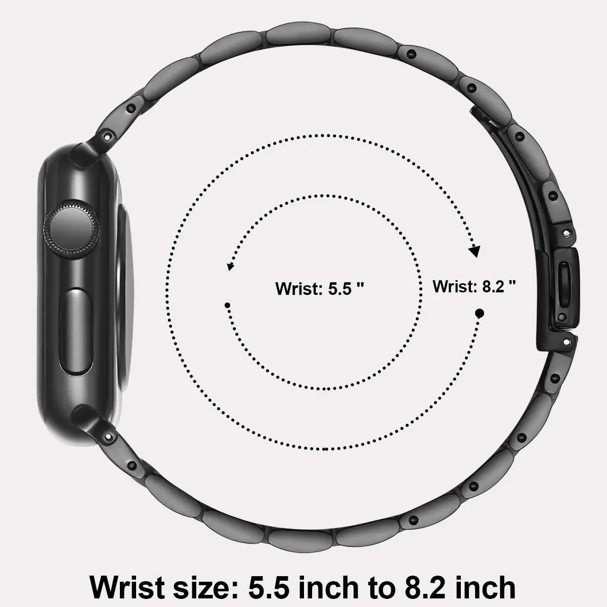 Stainless Steel Strap For Apple Watch Band 49mm 42mm 44mm Metal Bracelet iWatch Ultra 2Series9 8 7 6 SE 5 4 3 for Women 45mm