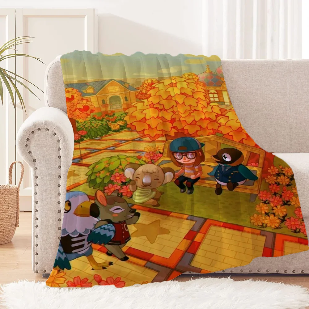 Designer Throw Blanket for Sofa Decoration Animal Crossing Hairy Blankets for Bed Blanket 150cm X 200cm Luxury Blankets & Throws