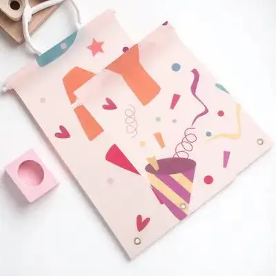 

1Pair Birthday Front Door Banner Vibrant Color Stylish Design Easy Setup Door Decor for Birthday Celebration Gathering Party