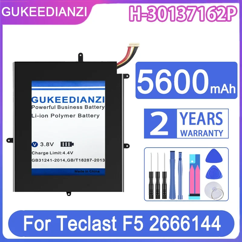 GUKEEDIANZI Replacement Battery H-30137162P 5600mAh For Teclast F5 2666144 NV-2778130-2S for JUMPER Ezbook X1 Laptop Batteries