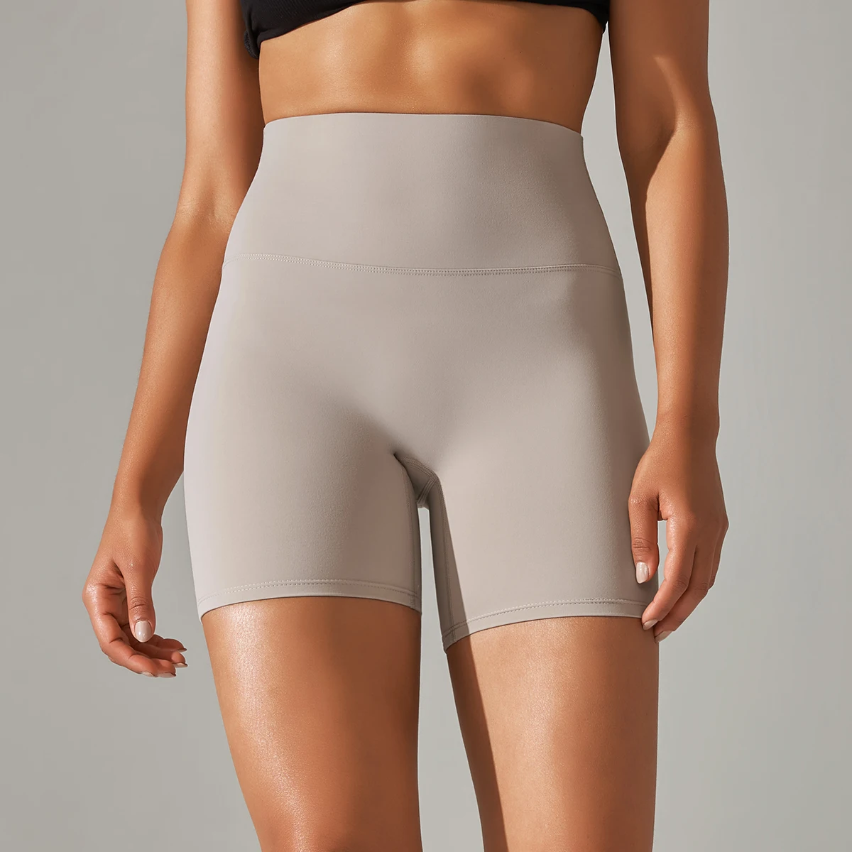 Frauen Yoga Legging Shorts Schnell Trocknend Radfahren Workout Gym Shorts Squat Proof Hohe Taille Fitness Engen Shorts Sport Kurze – Detail 10