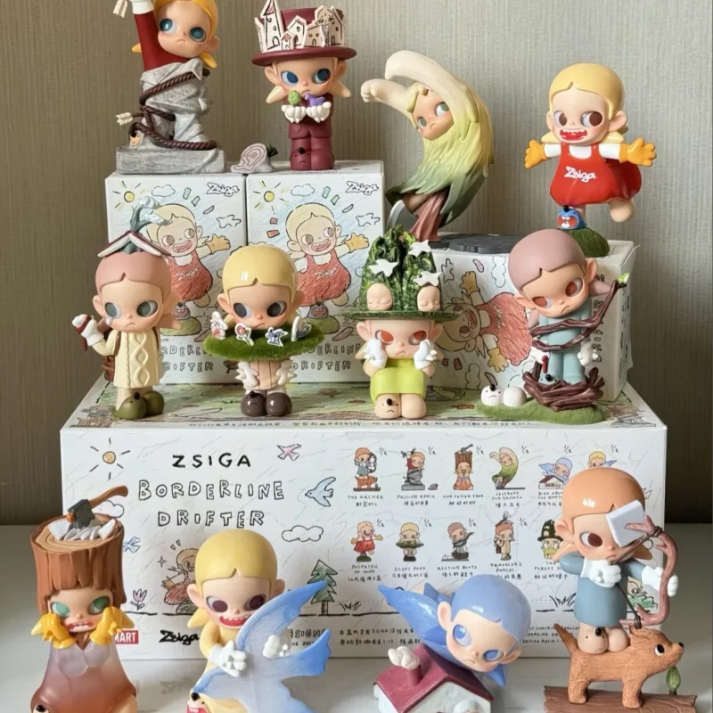 

Authentic Zsiga Borderline Drifter Series Blind Box Intersting Trendy Mini action doll for Desk Decor And Gifting