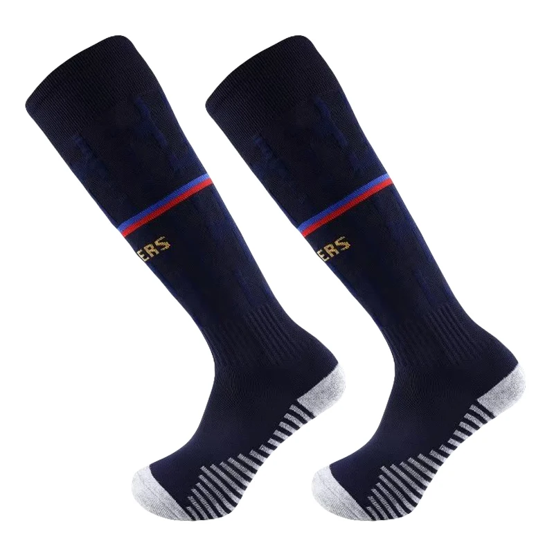 22-23 Season European Club Soccer Socks Adults Children Professional Long Tube Football Sock Towel Bottom Breathable Cotton Sock