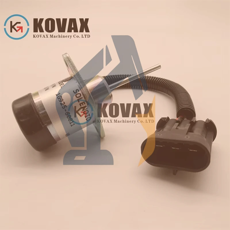 

Подходит для двигателя Kubota Bobcat V2203, стоп-электромагнитный клапан 1g925-60011, запорный электромагнитный клапан 12 В