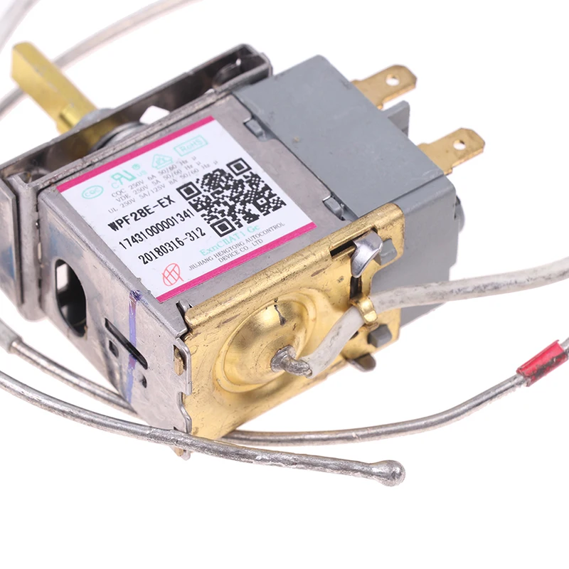 WPF22-L 2Pin 3pin Refrigerator Thermostat Household Metal Temperature Controller