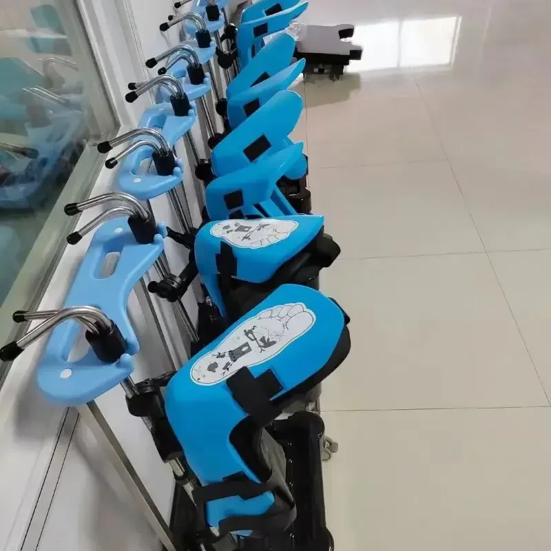 Adjustable Mechanical Leg‑Support Demo Frame Articulated Prototype for Laboratory Equipment Teaching‑Demonstration Only